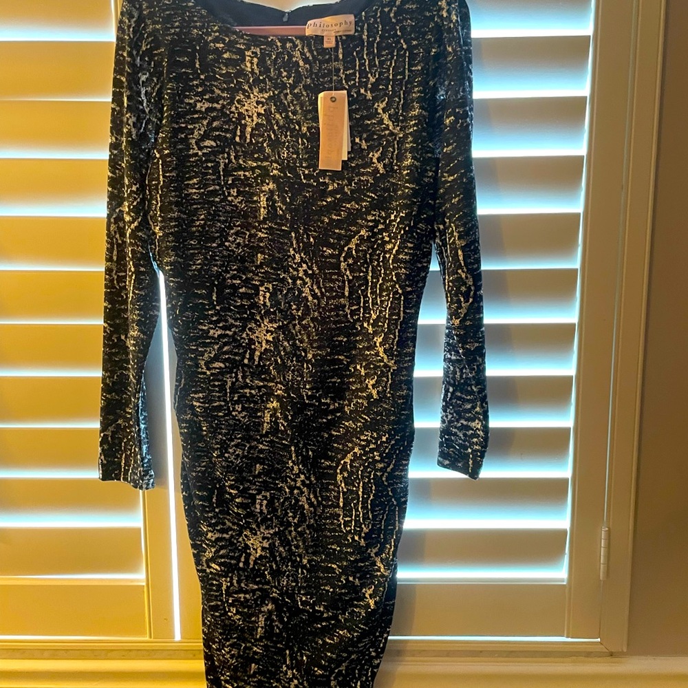 Dress scrunch fit